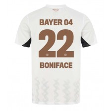 Bayer Leverkusen Victor Boniface #22 Bortedrakt 2024-25 Kortermet